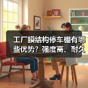 工厂膜结构停车棚有哪些优势?强度高、耐久性强、经济实用更省心(图4) 工厂膜结构停车棚有哪些优势?强度高、耐久性强、经济实用更省心(图4)
