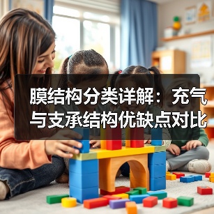膜结构分类详解:充气与支承结构优缺点对比(图4) 膜结构分类详解:充气与支承结构优缺点对比(图4)