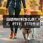 膜结构材料怎么选?PVC、PTFE、ETFE性能对比与优缺点解析(图2) 膜结构材料怎么选?PVC、PTFE、ETFE性能对比与优缺点解析(图2)