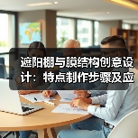 遮阳棚与膜结构创意设计:特点制作步骤及应用解析(图3) 遮阳棚与膜结构创意设计:特点制作步骤及应用解析(图3)