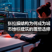 张拉膜结构为何成为城市地标建筑的理想选择?(图3) 张拉膜结构为何成为城市地标建筑的理想选择?(图3)