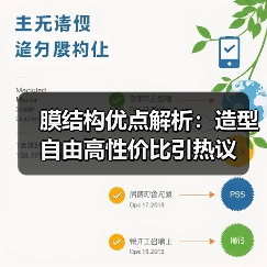 膜结构优点解析:造型自由高性价比引热议(图3) 膜结构优点解析:造型自由高性价比引热议(图3)