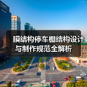 膜结构停车棚结构设计与制作规范全解析 膜结构停车棚结构设计与制作规范全解析