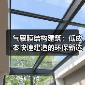 气囊膜结构建筑:低成本快速建造的环保新选择(图2) 气囊膜结构建筑:低成本快速建造的环保新选择(图2)