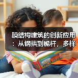 膜结构建筑的创新应用:从钢拱到桅杆,多样化设计如何改变建筑形态?(图3) 膜结构建筑的创新应用:从钢拱到桅杆,多样化设计如何改变建筑形态?(图3)