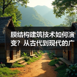 膜结构建筑技术如何演变?从古代到现代的广泛应用揭秘 膜结构建筑技术如何演变?从古代到现代的广泛应用揭秘