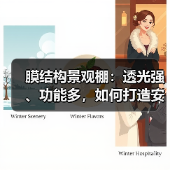 膜结构景观棚:透光强、功能多,如何打造安全稳定的现代建筑?(图3) 膜结构景观棚:透光强、功能多,如何打造安全稳定的现代建筑?(图3)