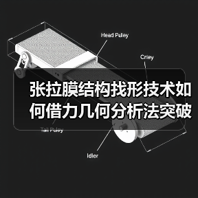 张拉膜结构找形技术如何借力几何分析法突破?(图1) 张拉膜结构找形技术如何借力几何分析法突破?(图1)