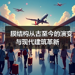 膜结构从古至今的演变与现代建筑革新(图4) 膜结构从古至今的演变与现代建筑革新(图4)