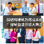 膜结构建筑为何成本低?揭秘自洁节能大跨度优势(图1) 膜结构建筑为何成本低?揭秘自洁节能大跨度优势(图1)