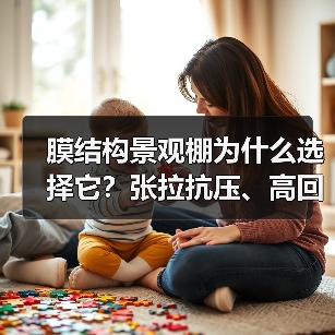 膜结构景观棚为什么选择它?张拉抗压、高回弹、防火耐用详解(图2) 膜结构景观棚为什么选择它?张拉抗压、高回弹、防火耐用详解(图2)