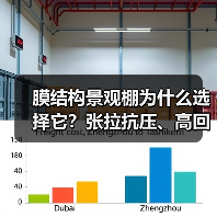 膜结构景观棚为什么选择它?张拉抗压、高回弹、防火耐用详解(图3) 膜结构景观棚为什么选择它?张拉抗压、高回弹、防火耐用详解(图3)