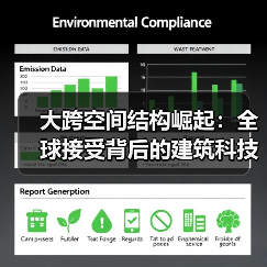 大跨空间结构崛起:全球接受背后的建筑科技变革(图2) 大跨空间结构崛起:全球接受背后的建筑科技变革(图2)