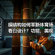 膜结构如何革新体育场看台设计?功能、美观与经济性全面突破(图2) 膜结构如何革新体育场看台设计?功能、美观与经济性全面突破(图2)