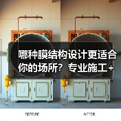 哪种膜结构设计更适合你的场所?专业施工+免费勘测服务!(图2) 哪种膜结构设计更适合你的场所?专业施工+免费勘测服务!(图2)