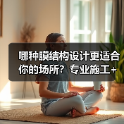 哪种膜结构设计更适合你的场所?专业施工+免费勘测服务!(图3) 哪种膜结构设计更适合你的场所?专业施工+免费勘测服务!(图3)