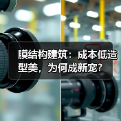 膜结构建筑:成本低造型美,为何成新宠?(图4) 膜结构建筑:成本低造型美,为何成新宠?(图4)