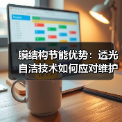 膜结构节能优势:透光自洁技术如何应对维护挑战(图2) 膜结构节能优势:透光自洁技术如何应对维护挑战(图2)