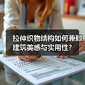 拉伸织物结构如何兼顾建筑美感与实用性?(图1) 拉伸织物结构如何兼顾建筑美感与实用性?(图1)