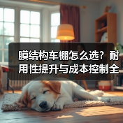 膜结构车棚怎么选?耐用性提升与成本控制全解析(图4) 膜结构车棚怎么选?耐用性提升与成本控制全解析(图4)