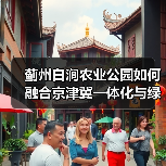 蓟州白涧农业公园如何融合京津冀一体化与绿化设计?(图2) 蓟州白涧农业公园如何融合京津冀一体化与绿化设计?(图2)