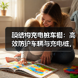 膜结构充电桩车棚:高效防护车辆与充电桩,提升城市颜值(图3) 膜结构充电桩车棚:高效防护车辆与充电桩,提升城市颜值(图3)