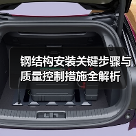钢结构安装关键步骤与质量控制措施全解析(图1) 钢结构安装关键步骤与质量控制措施全解析(图1)
