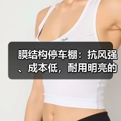 膜结构停车棚:抗风强、成本低,耐用明亮的首选方案(图4) 膜结构停车棚:抗风强、成本低,耐用明亮的首选方案(图4)