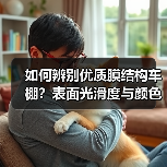 如何辨别优质膜结构车棚?表面光滑度与颜色条纹全解析(图4) 如何辨别优质膜结构车棚?表面光滑度与颜色条纹全解析(图4)
