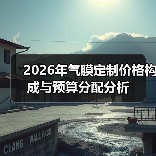2026年气膜定制价格构成与预算分配分析