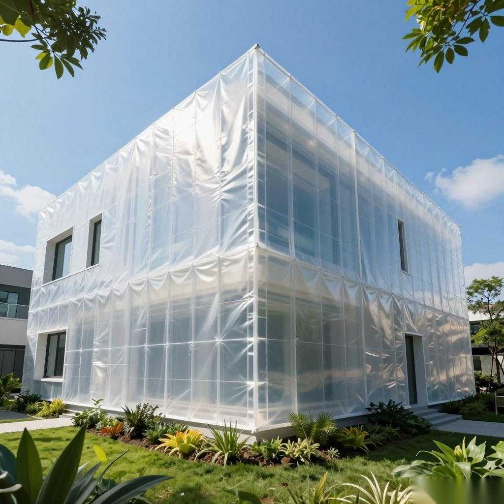 揭秘专用PTFE建筑膜材:绿色建筑的“隐形守护者”(图3) 揭秘专用PTFE建筑膜材:绿色建筑的“隐形守护者”