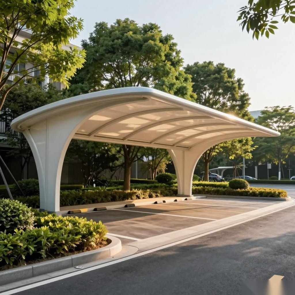 《PVDF膜材膜结构车棚：未来绿色建筑的新宠，你了解多少？》
