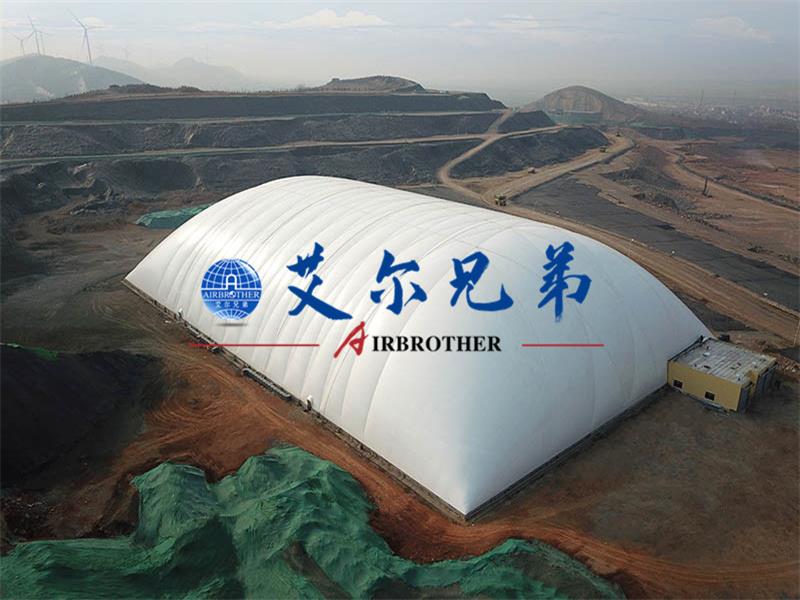 煤场粉尘污染严重，没想到一个