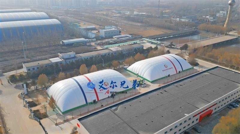 没想到，未来的体育场馆竟然是个可以随时“吹”走的巨型气球