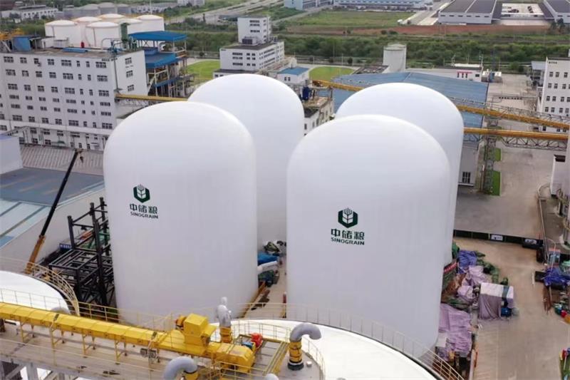 粮食储存竟用“充气大棚”，一个仓够7万人吃一年