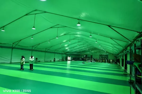 亚奥双层保温体育篷房篷房