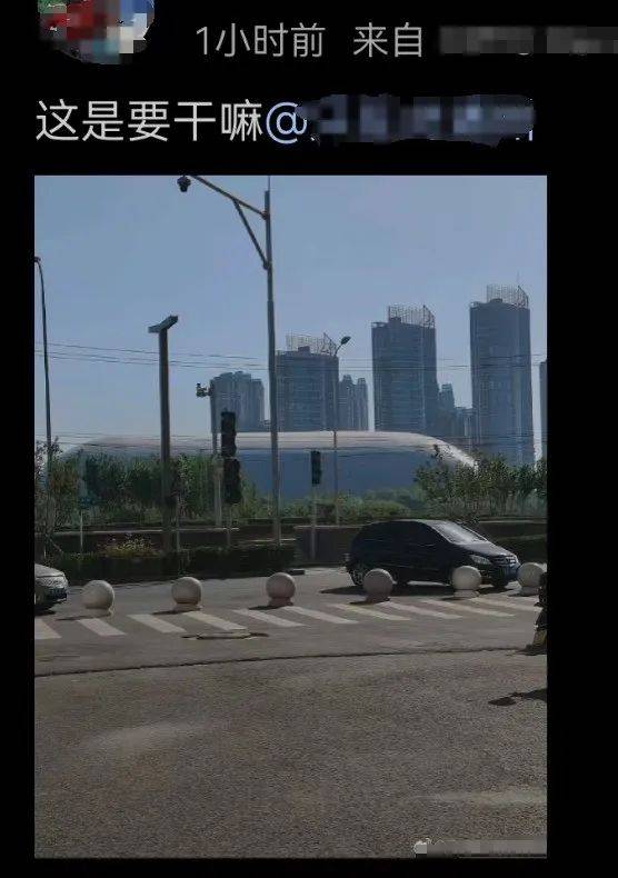 通州大运河畔突现一大型气膜！记者探访：北京跨度最大、副中心首例(图2)