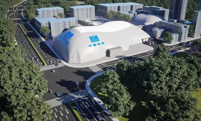 全国首例！西城新兴盛危改项目用上双基坑气膜施工(图3)